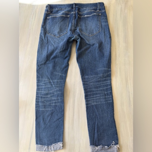 Daytrip Refined Lynx Skinny Stretch Jeans Distressed Dark Blue Size 31R - Picture 4 of 13